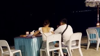 Romantisnya malam di Pantai Jimbaran Bali