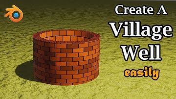 Create A Village Well For Games | Easy Method | Use of Checker Texture | Blender 2.9x Eevee & Cycles