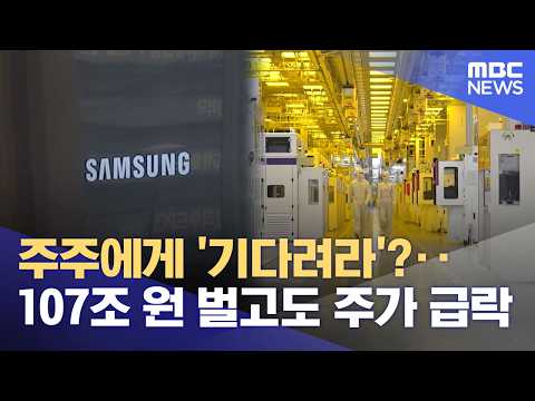 Telling Shareholders to 'Wait'?.. Stock Plummets Despite 107 Trillion Won Profit (10/30/2026/News...