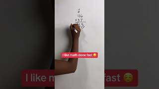 Solving 46 X 37 Math