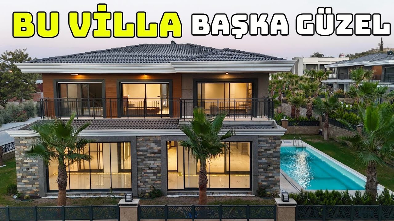 Bölgenin En Güzel Villası Kuşadasında Satılık Tam Müstakil Çok Özel Villa A-159