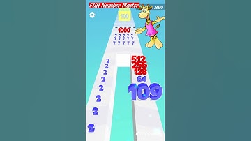 💯Number Master❀◕ ‿ ◕❀ #shorts #numbermaster #funnyvideo #numberrun