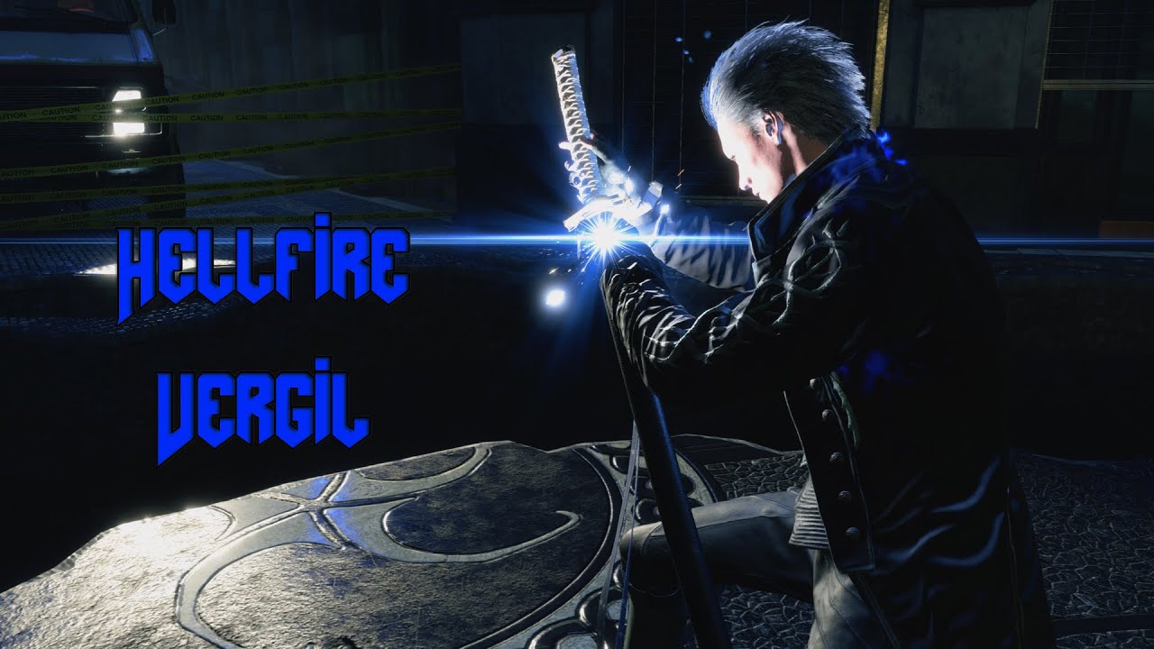 Hellfire Vergil Concentration VFX - Devil May Cry 5 [MOD]