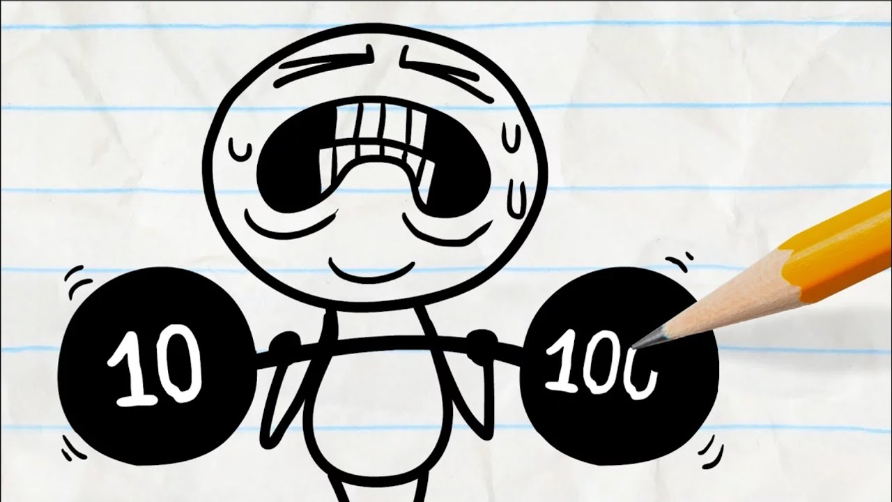 Pencilmate Gets Ripped! New Year New ME 2023 Compilation | Pencilmation Cartoons!
