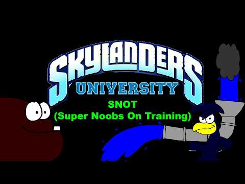 Skylanders University character cards - SNOT (Super Noobs on Training)
