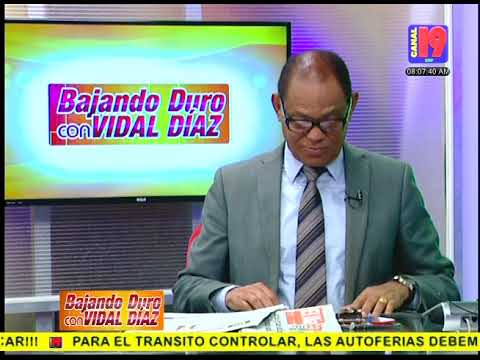 BAJANDO DURO CON VIDAL DIAZ 31 JULIO 2018 vidal tan hall