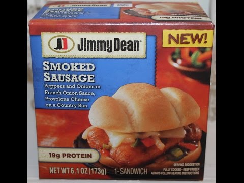 Jimmy Dean: Smoked Sausage Sandwich Food Review