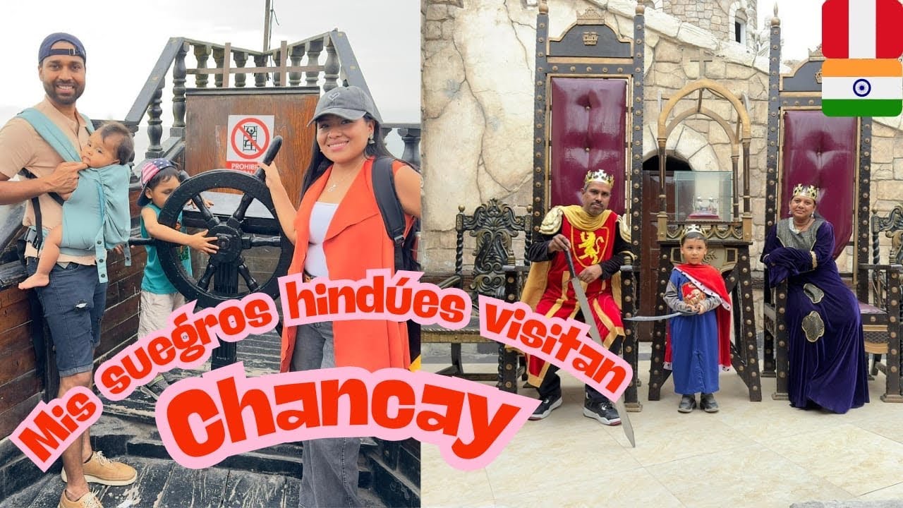 MIS SUEGROS HINDUES VISITARON UN CASTILLO~ salieron asustados + nos pasó lo que no imaginábamos 😓