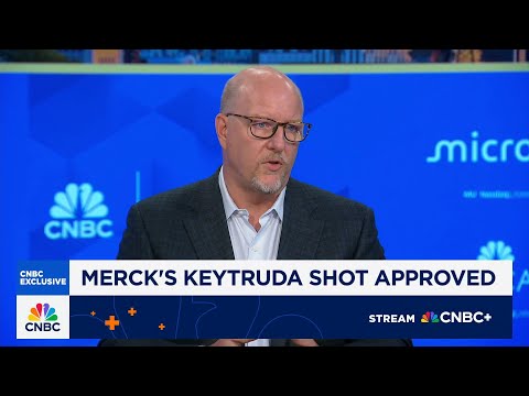 Merck CEO Rob Davis on FDA approval of Keytruda injection, navigating new vaccine landscape Episode cover