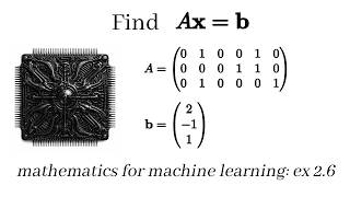 Math for Machine Learning: Gaussian Elimination | #mathmachinelearning | #linearalgebra  | #dogmathc