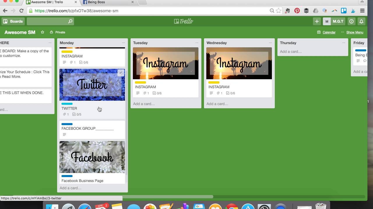 Trello Template Download for SMM  Social media manager, Trello templates,  Social media business