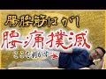【ネコ背腰痛】意外と知らない腰痛の原因と解消する『腸腰筋剥がし』