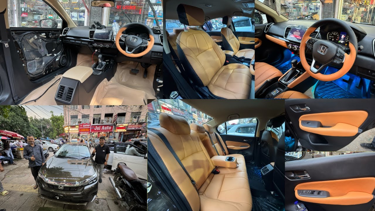 New Honda City Full Interior Done | Best Place For Car Modification In Delhi | Krishna Car Shringar