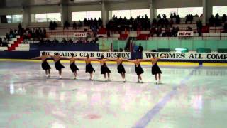 Northeastern Synchro at the Boston Synchronized Skating Classic