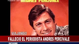 INFORME   FALLECIO ANDRES PERCIVALE