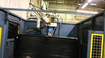 OTC DAIHEN DYNAMIC ROBOTIC ARC WELDING CELL