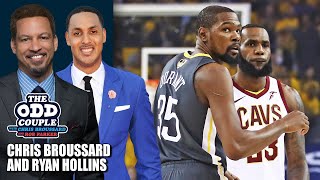 Kevin Durant Defends 2017 NBA Finals Dominance From Criticism | THE ODD COUPLE