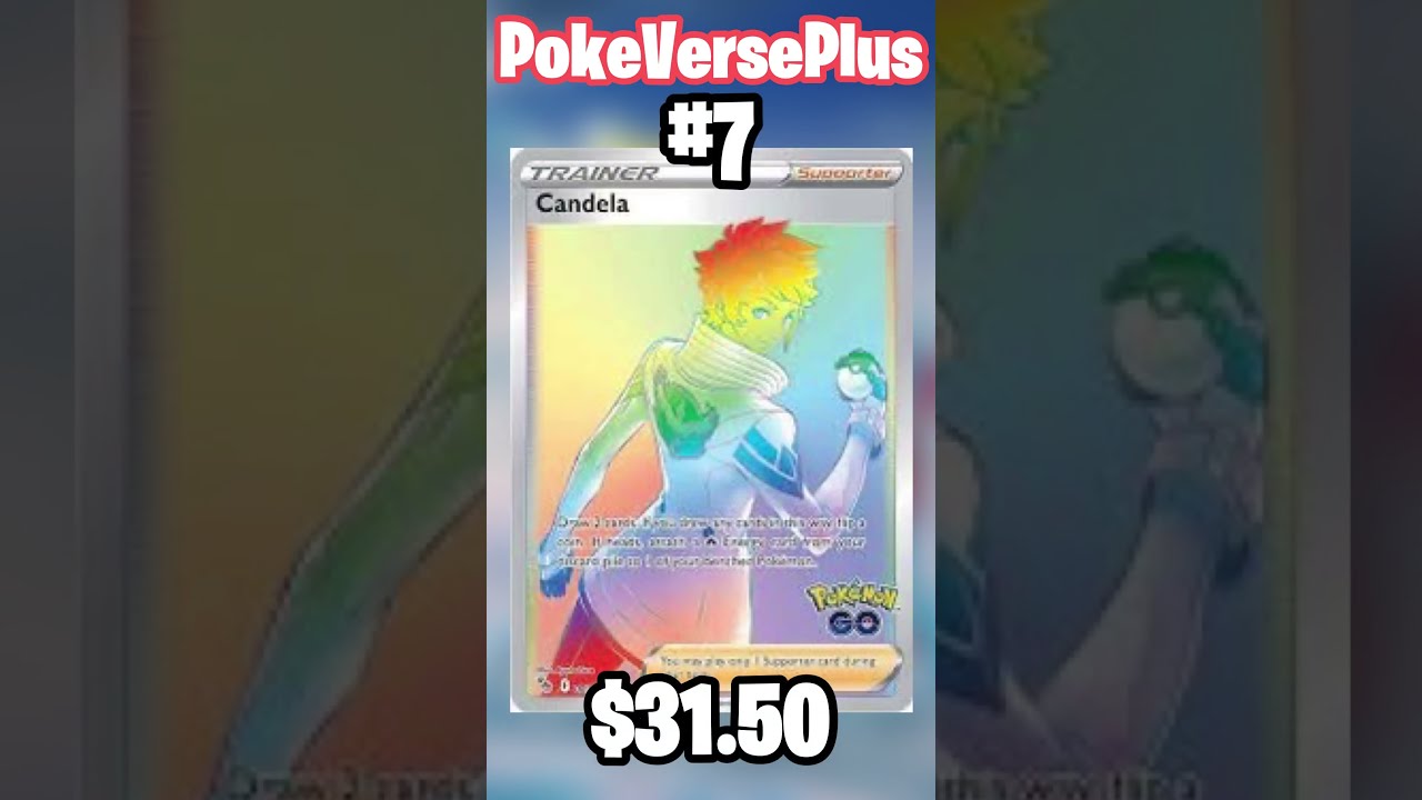 Top 10 Pokemon Go Cards!