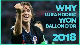 Ballon Dor Winner Luka Modric Best Moments 2018 Ultra Football