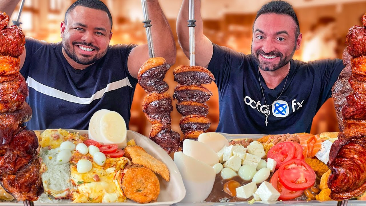 FALINDO A CHURRASCARIA COM O CORBUCCI EATS | BUGANDO GERAL