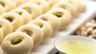 Ghorayeba • Egyptian Shortbread Cookies • الغريبة • ASMR Cooking