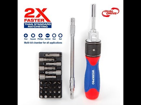 WORKPRO интересные реверсивные отвёртки MITEX