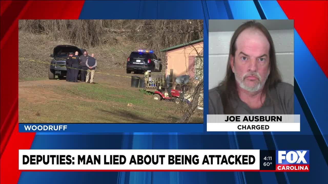Upstate man facing felony after falsely reporting shooting, deputies say
