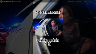 „Sag das dem Richter, Lady!“ – Dramatische Konfrontation im Polizeiauto