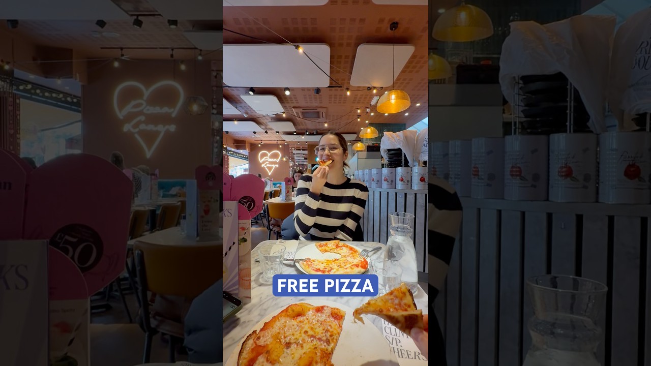 FREE PIZZA in London TODAY