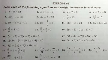 RS Aggarwal math class 6 exercise 9B solutions ।। Class 6 exercise 9B RS Aggarwal math