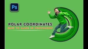 Polar Coordinates I Circular Pixel Stretch Effect - Photoshop Tutorial