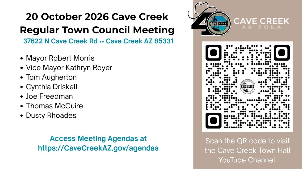 Cave Creek Approves Five Conservation Rezones While Council Regrets Loss of Natural Roadway Buffers at Black Mountain Marketplace