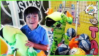 ryan won the biggest surprise in giant crane machine