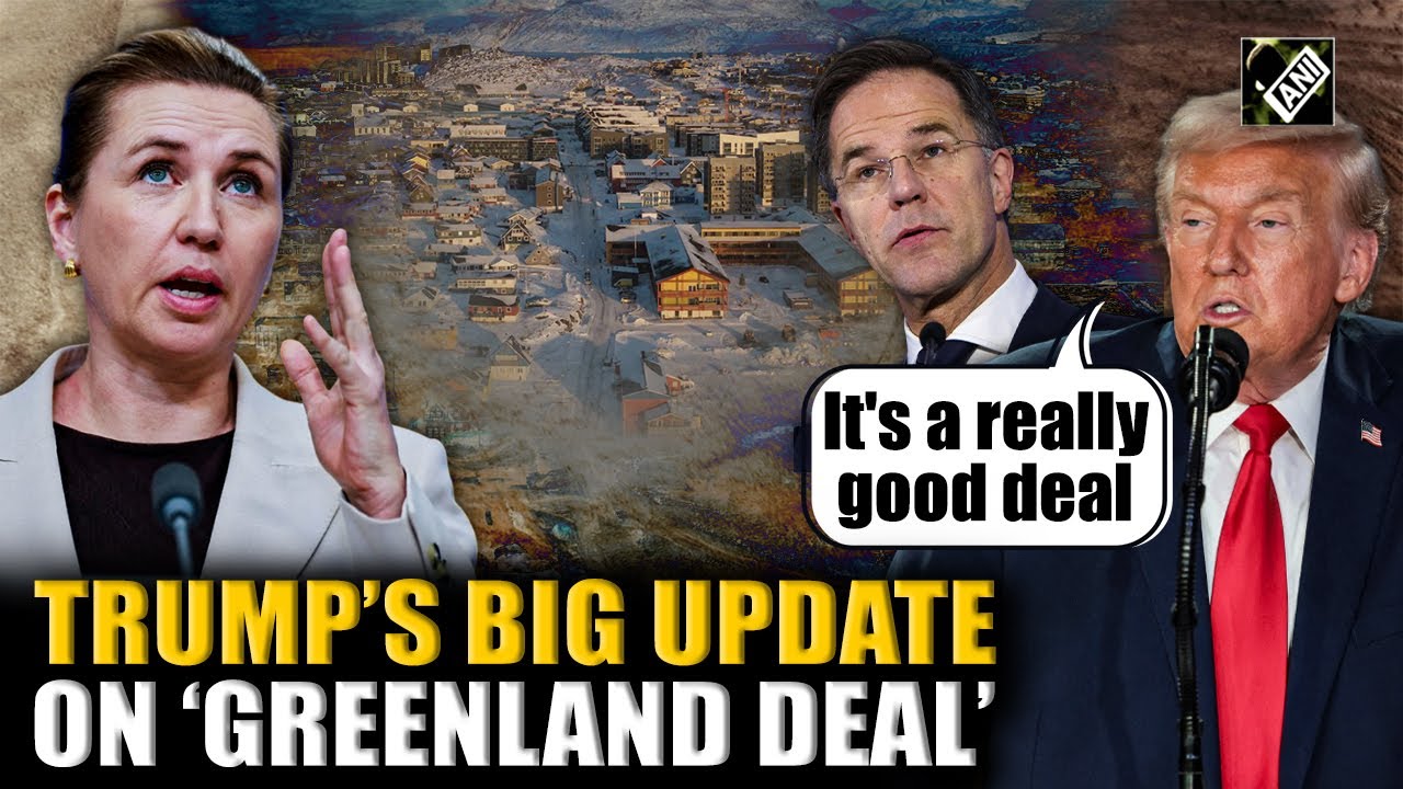 ‘It's a really good deal’: President Trump says Greenland deal framework reached