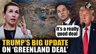 Its A Really Good Deal President Trump Says Greenland Deal Framework Reached