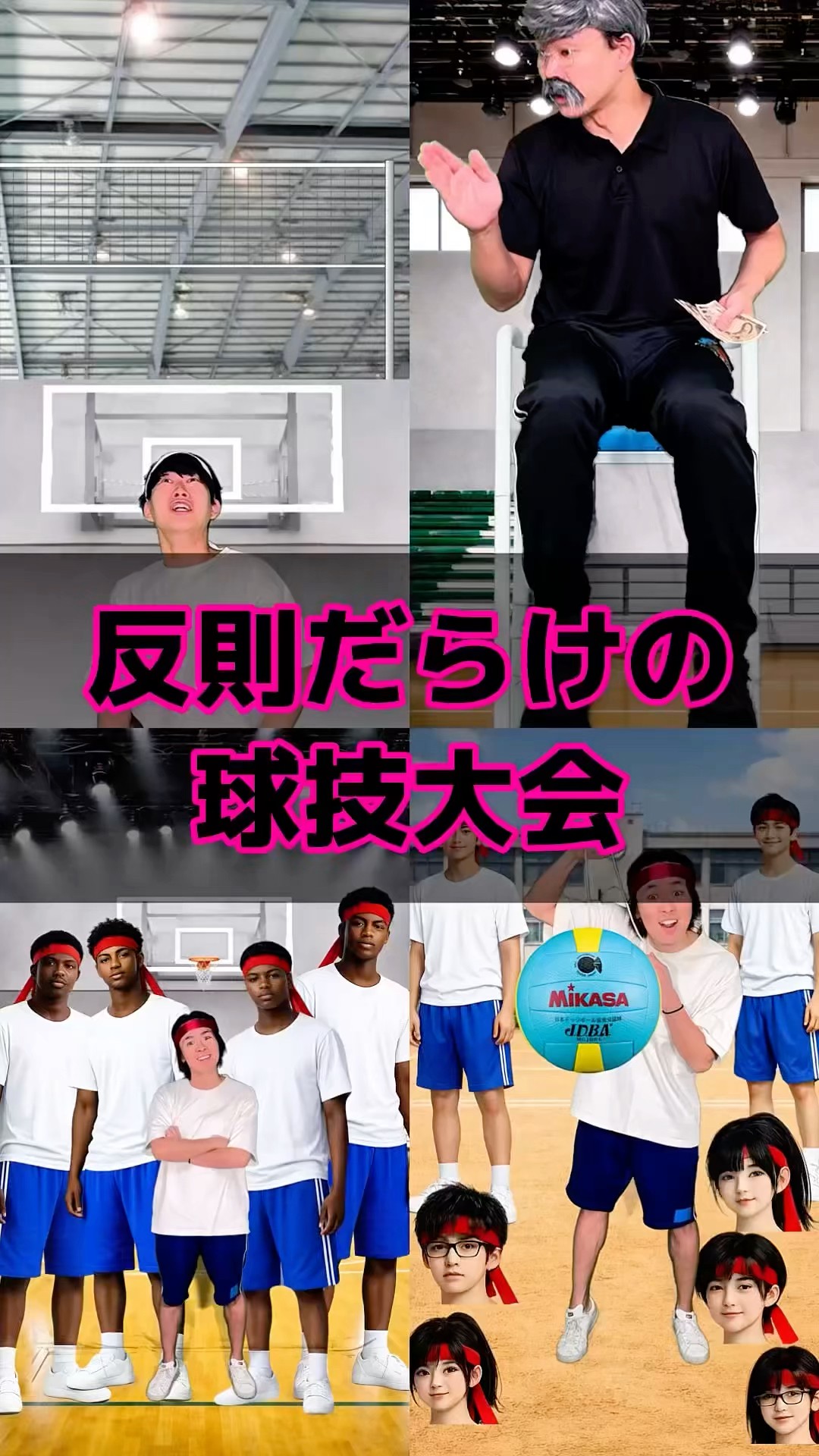 反則だらけの球技大会 - YouTube