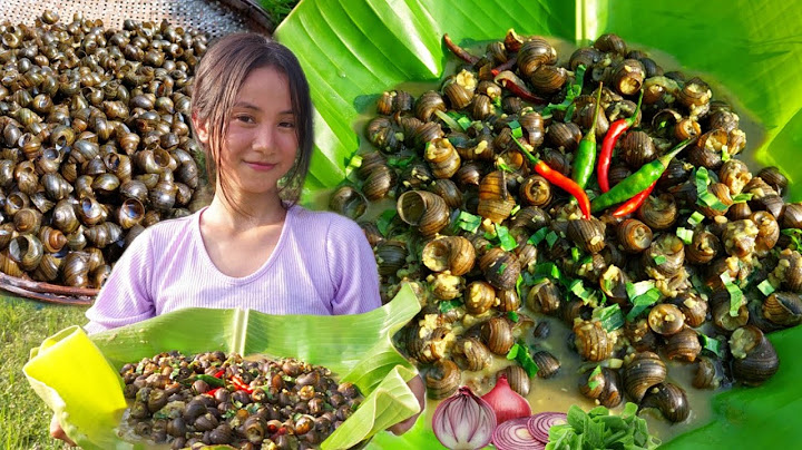Snail Cooking and Eating | Healthy Snail Recipe | Cooking Traditional Style in Village | Northeast