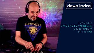 Hypnotic Psytrance Journey | 141 BPM | Deep Psychedelic Trance (DJ Mix)