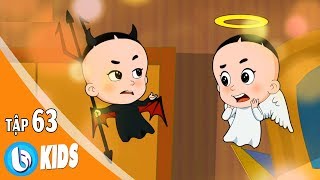 Phim Hoạt Hình Vui Nhộn 2018 - Bố Đầu Nhỏ Con Đầu To - Tập 63