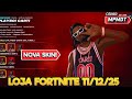 NOVA SKIN PLAYBOI CARTI - LOJA FORTNITE 11/12/25 - LOJA FORTNITE DE HOJE - LOJA AO.VIVO