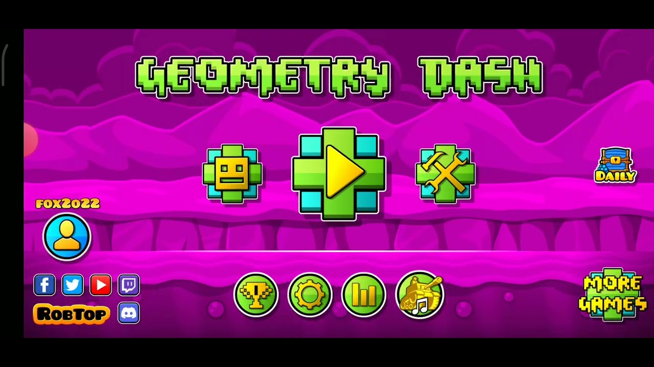 geometry dash dash full version 54% - YouTube
