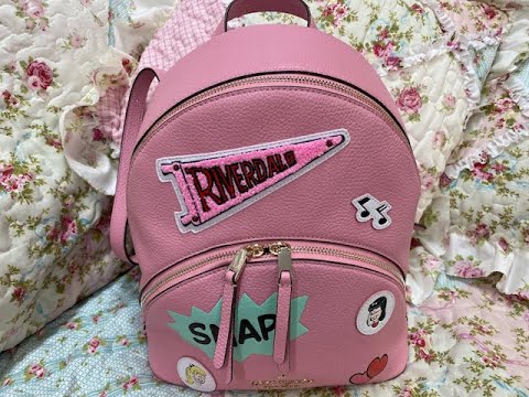 What's in my Kate Spade Archie Comics Backpack Betty & Veronica - YouTube