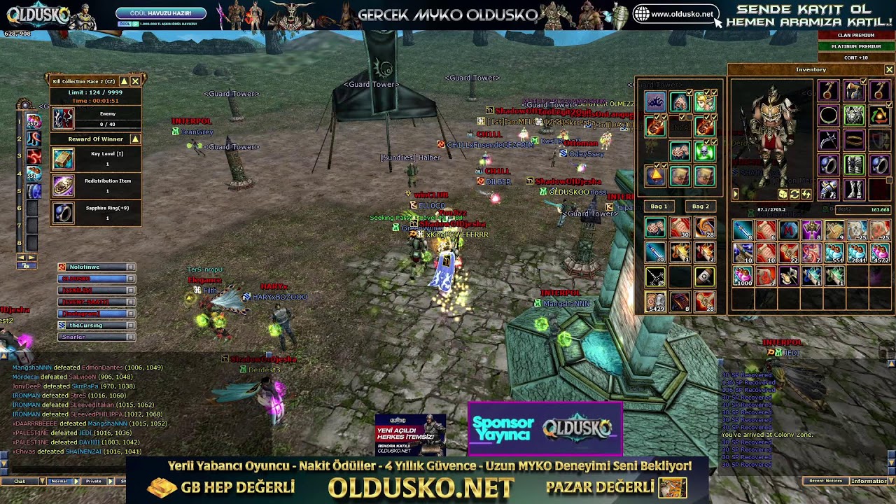 🔥 OldUsko OLYMPIA Sunucusu Rekor İle Açıldı 🔥 (xKingPOWEEERRR) 🔥 PK & Farm Yayını !