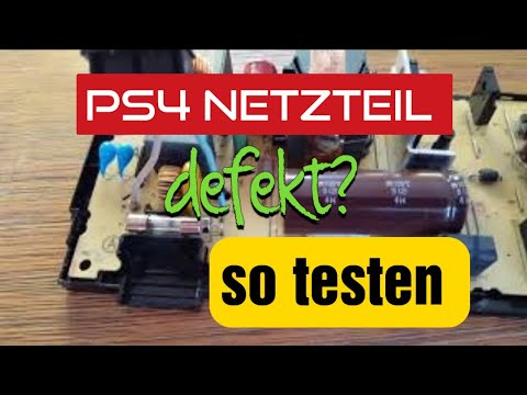 PS4 Netzteil defekt so reparieren