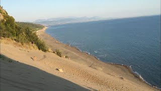 Beautiful sand dune in Albania Resimi