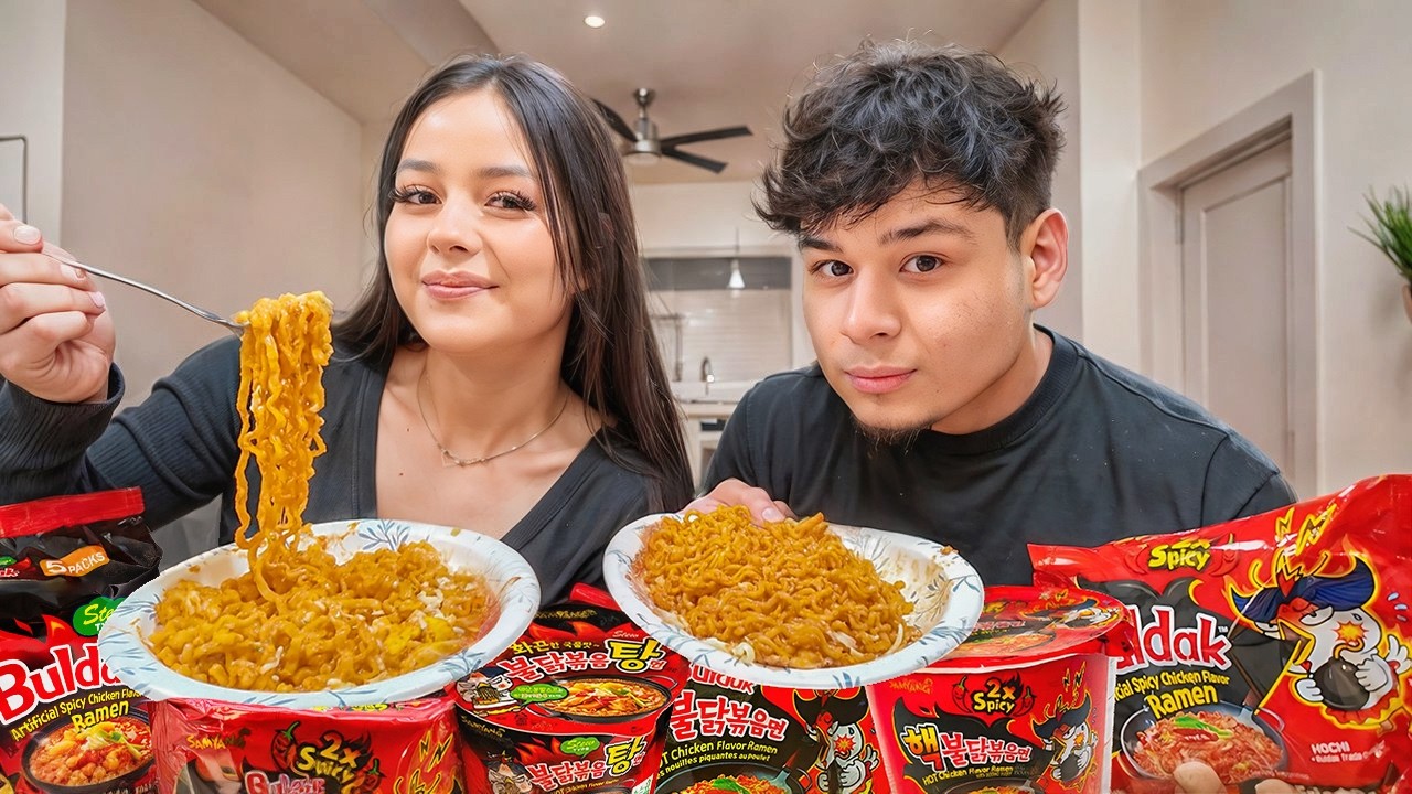 SPICY BUDLAK NOODLES MUKBANG 🌶️🔥 | Crazy Storytimes & Juicy Q&A!
