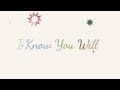 JJ Heller - I Know You Will (Official Lyric Video)