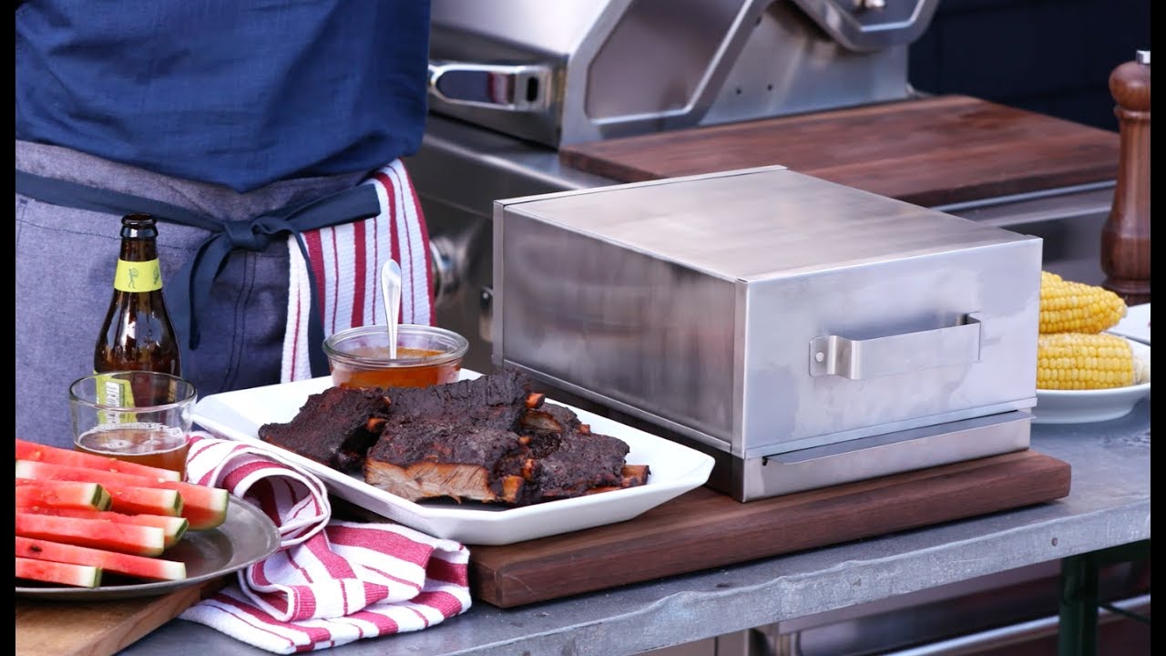 It S Easy Make Smoked Ribs At Home With Our Smoker Box Youtube