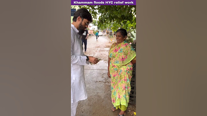 Khammam floods relief work #shorts