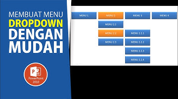 Mantap!!👍 Membuat Menu Dropdown dengan PowerPoint